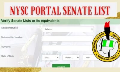 How to Check Your Name on the NYSC Senate List