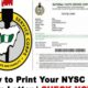 How to Print NYSC Call Up letter