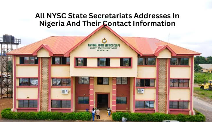 All NYSC State Secretariats Addresses In Nigeria And Their Contact Details