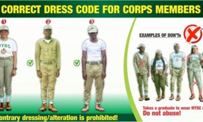 How To Dress In NYSC Camp, PPA, CDS & POP [Approved & Unapproved]